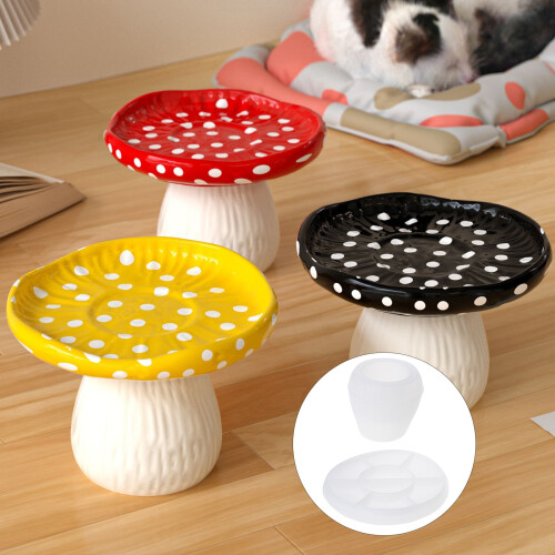 Moule à champignons en Silicone, conception détaillée, pied 1