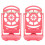 2X Mobile Phone Shaker for Two Phones USB Cable Automatic Shake Step Earning Swing Device Pedometer Holder Accessories 1