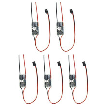 5X UBEC 5V BEC Full Shielding Antijamming Switching Regulator for FPV RC Drone Receiver Power Supply(5A)