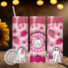 Glass&Bottle Spectral Sipper: 20oz Insulated Straight Tumbler Perfect Car Cup High Style & Function