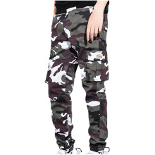 Pantaloni de drumeție pentru bărbați, cu buzunar, de camuflaj, mărime Plus, ripstop, pentru pescuit în aer liber, ușori și durabili, cargo,