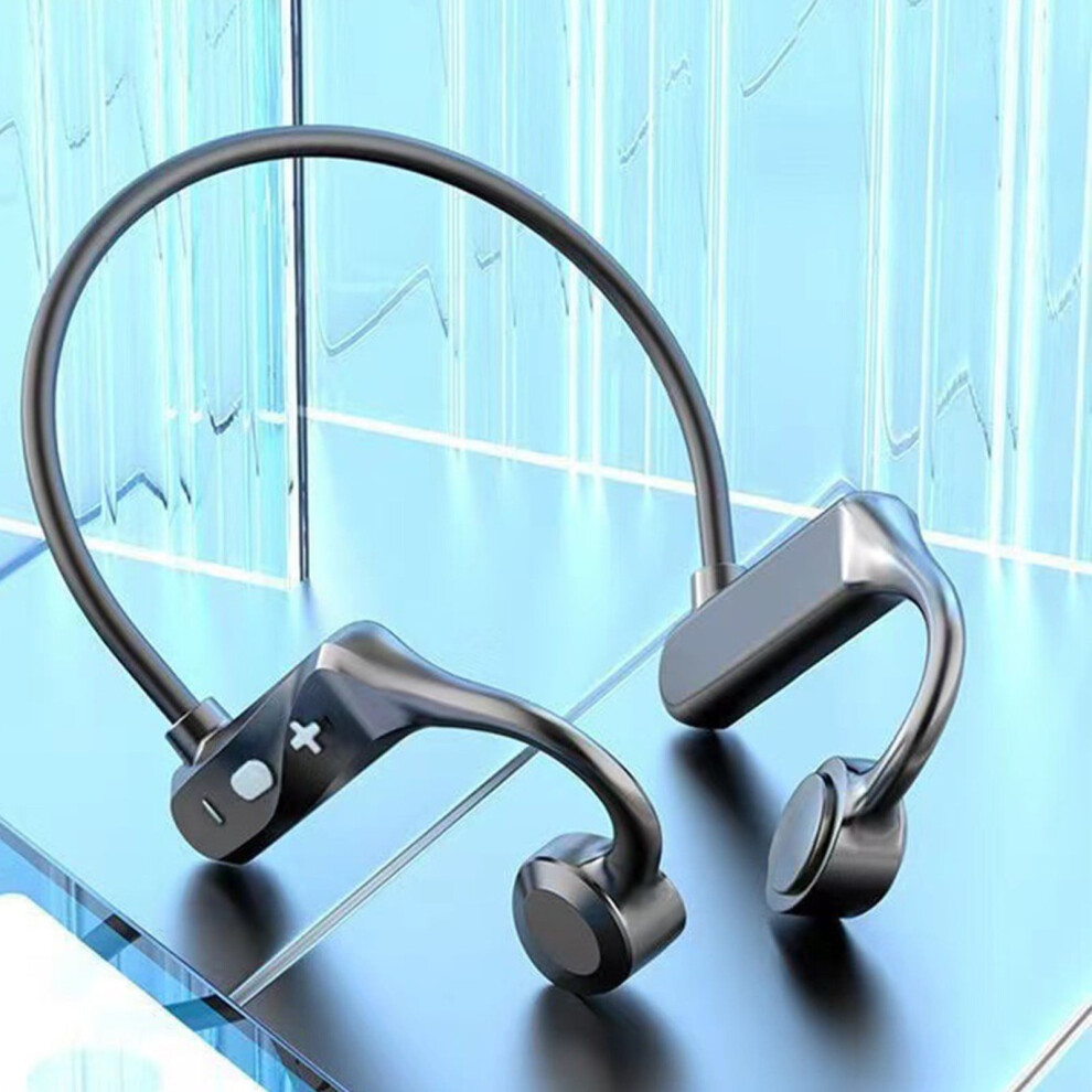 Bones Conduction Headphones, Waterproof Sport Headphones, Bluetooth 5.2 With Mic, Lightweight & Stylish, Easy To Clean, Compatible With Running & 9365509726570