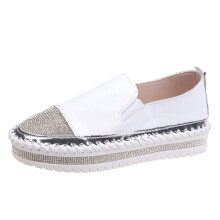 Women's Rhinestone Platform Walking Shoes – Wide Toe Box,