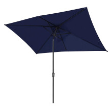 160gsm polyesterstof 2*3 meter firkantet haveparasol (uden paraplyramme)