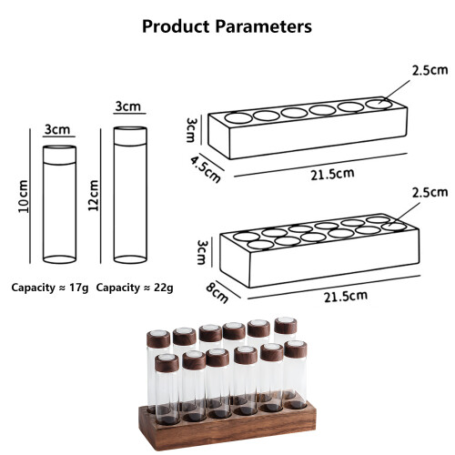Intelligent Venting System Coffee Preservations Jar Premium Wood 2