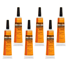 6 x Liquid Gold Glue 1oz Tube Hair Extension Fusion Bonding Glue Weave Weft
