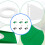 Golf Putting Trainer Complete with Ball Return-green green flag 6