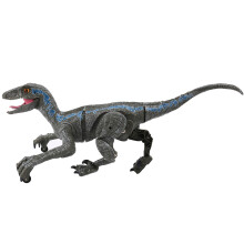 Rc Dinosaure Marche ÉLectrique Raptor Velociraptor Enfants Jouet Intelligent Animal Simulation TéLéCommande Dinosaure (B)