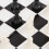 Portable Black & White Chess Set with Board, 25.2x24.7cm 3
