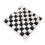 Portable Black & White Chess Set with Board, 25.2x24.7cm 15