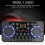 2X V300 Pro Sound Card -Compatible Audio Interface Mixer DJ Digital Effect Noise Reduction Console USB Record 5