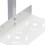 2X Universal PC Case Holder Adjustable Host Box Stand Versatile Under Desk or Wall Side Mount, Cpu Stand Lift White 2