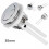 6PCS Toilet Flush Button Replaces 38mm Double-Button  Round Button Toilet Flush Button 1