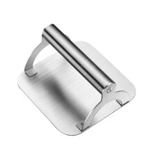 Manual Meat Tenderizer Machine and Cuber for Steaks, Stainless Steel Press with Dual Tenderizing Action