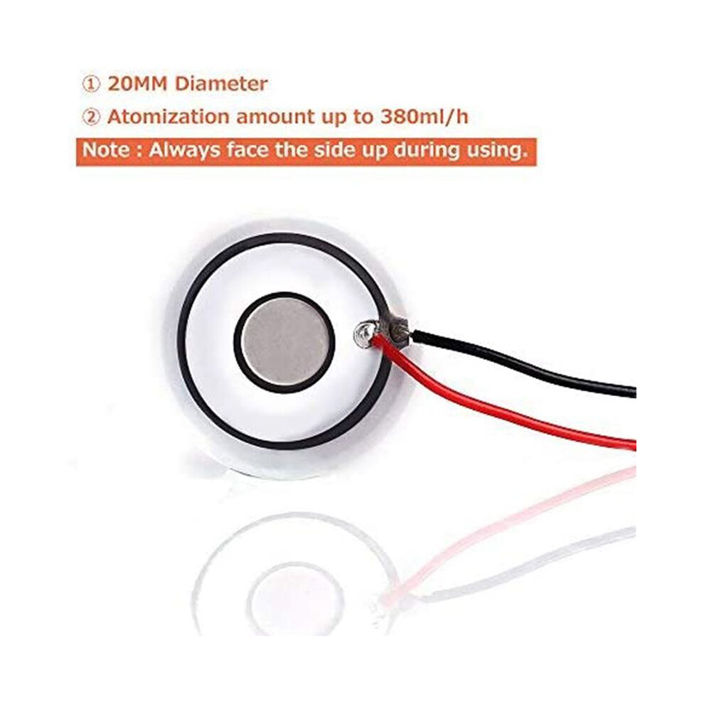 4 Pack Ultrasonic Atomization Maker 20Mm 113Khz Mist Atomizer Diy Humidifier With Pcb 3.7-12V 6031326310867