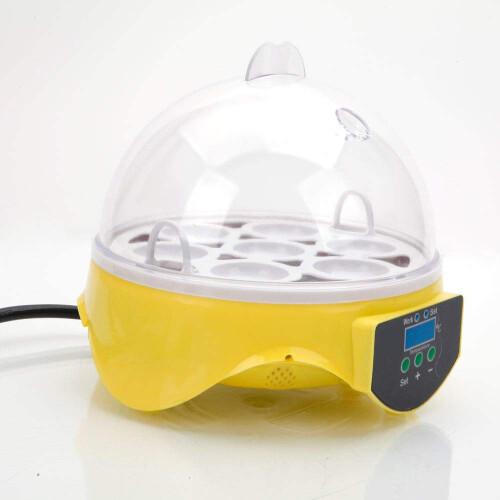 Automatic Egg Incubator with Temperature Control, Mini 7Egg Hatcher for Chicken Duck Goose 2