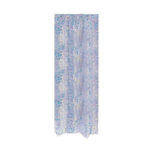 Sininen paljettipöytäliina 30x183cm polyesteriä 1