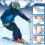 Soft Texture Leg Pads Ensuring Dry Feet and-gradient blue os 6