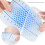 Soft Texture Leg Pads Ensuring Dry Feet and-gradient blue os 7