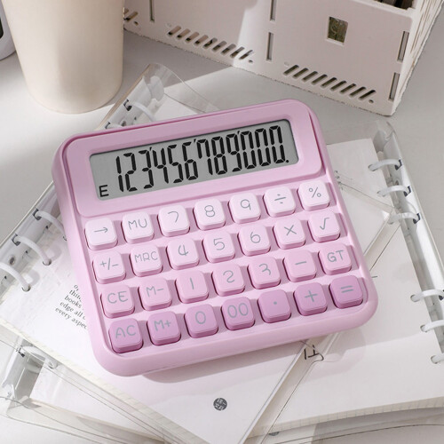 Desktop Calculator Large Display Dual Tilt Stand 10-Key 1