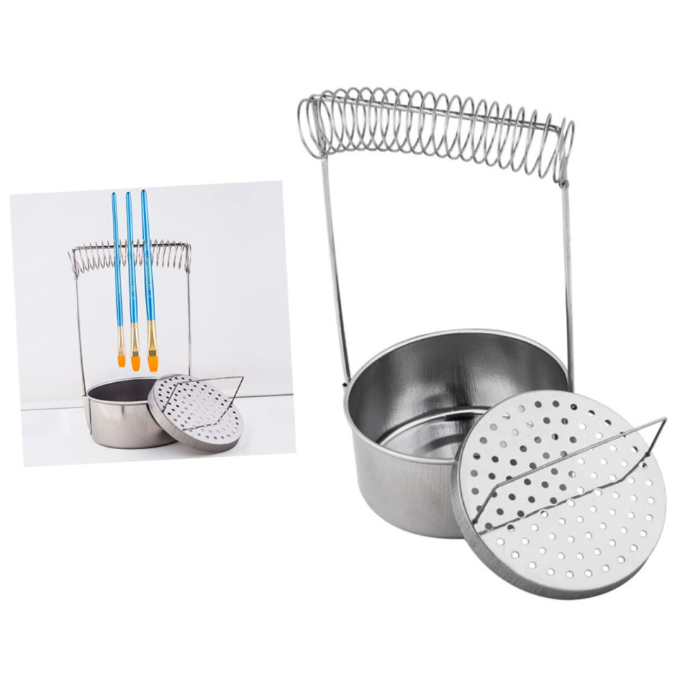 Paint Brush Washer Bucket For Artists, Fast Brush Cleaning Oil Painting Tool, Travel Art Supplies 9092120996289