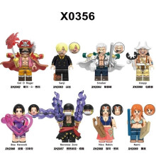 One Piece Luffy Anime Hero Lego Minifigures Figures Toys