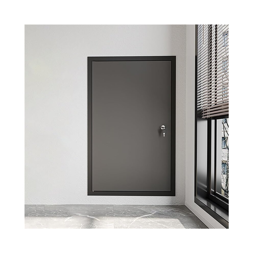 Lockable Aluminum Access Panel For Drywall And Ceiling, Black Wall Access Door 25X30 Inch, Durable LowâProfile Design 9073542185321