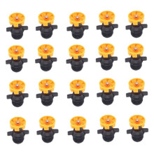 20 St Tråd Automatisk Rotation 360 Graders Bevattningsmunstycke för Sprinkler Trädgårdsblomma Grönsaksbevattning