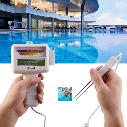 Digital pH and Chlorine Meter for Pool Aquarium Spa, Quick Testing with Fast Accurate Readings 1