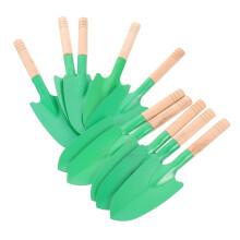 Wooden Handle Garden Trowel and Heavy Duty Hand Shovel for Planting, Weeding and Soil Cultivation