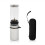 Camping Propane Lantern with Adjustable Brightness Control, Wind Resistant Flame, Metal and Glass Light, Silver 1