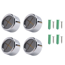 4Pc Self-Adhesive Towel Holder Towel Hooks Towel Hooks Round Wall Mount Hook Tea Towel Holders for Bathroom Kitchen Home