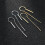 925 Silver Chain Piercing Drop Earring Long Chains Thread Pin Jewelry Silver-Color 4