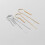 925 Silver Chain Piercing Drop Earring Long Chains Thread Pin Jewelry Silver-Color 5