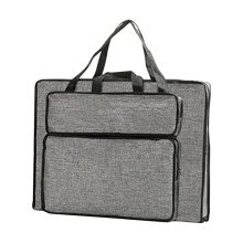 Large Art Portfolio Bag 4K 8K Artist Sketch Pad Storage with Organized Layout and Protective Travel Design