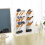 Desk Manager Pen Storage Rack Multi-Compartment Pen Holder Storage Box Stationery Solid Color Translucent for Office 7