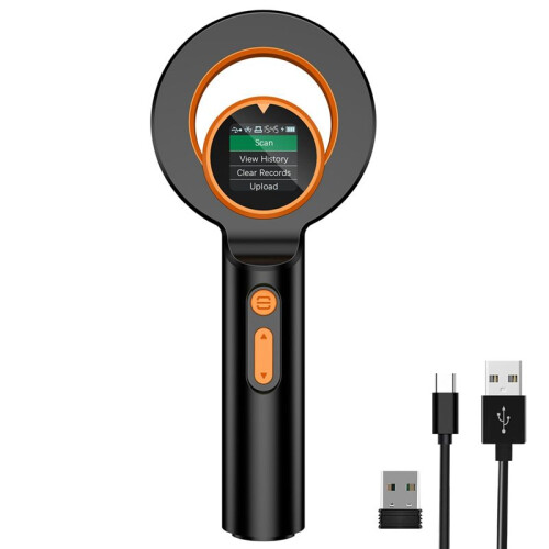 Pet Micro-Chip Reader,3-In-1(2.4GHz Wireless++USB) Animal Universal Microchip-Tag Reader Scanner ,Q40