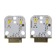 2 Stück Scheinwerfer-LED-Platinenchip 63117466107 für  X3 G01 X4 G02 2016-2019 Zitronengelbe LED-Tagfahrlichtplatine