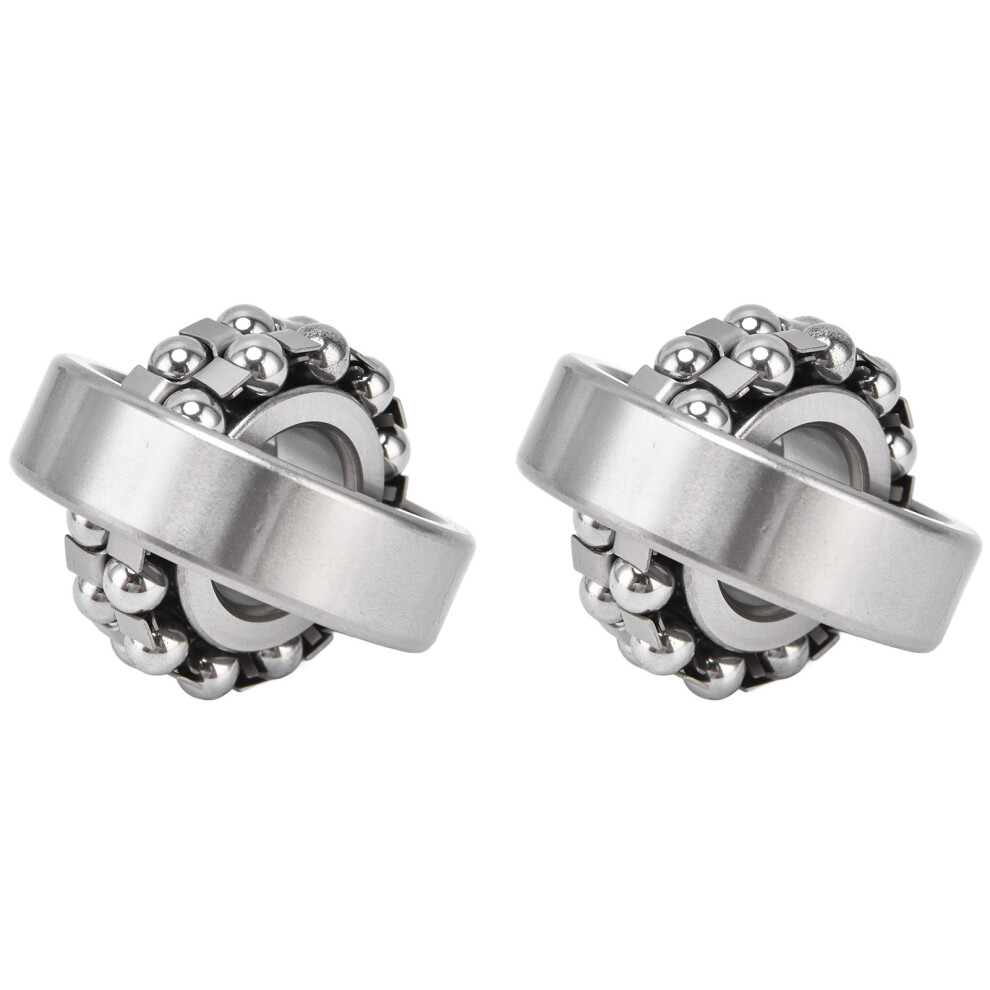 2Pcs Self Aligning Ball Bearings Set - Models 1304-1308, Rustproof, Low Noise 9411376302161