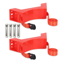 2 Piezas de Soporte para Tanque de Propano, Soporte para Cilindro de Gas, Soporte para Cilindro Montado en la Pared, Soporte para Cilindro de Gas para