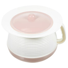 Portable Toilet with Lid for Adults, OdorSealing Cover, NonSlip Base, Easy Clean for Travel Camping