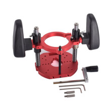Plate Lift Base Router Lift for Motors Wood Router Working Bench DIY Tools Woodworking Tool,Red