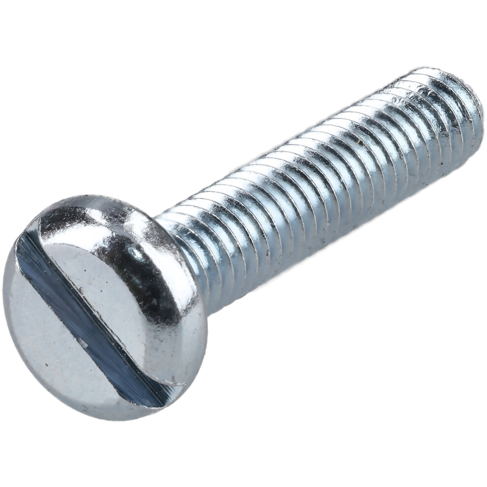 R-Tech 337021 Slotted Pan Head Machine Screws Bzp M4 20Mm - Pack Of 100 5053556009343