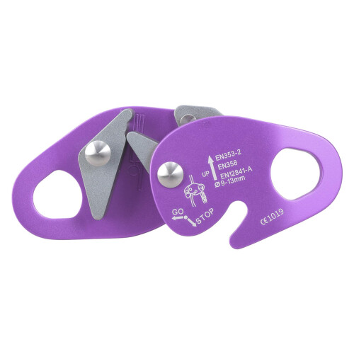 Aluminum Auto Locking Climbing Rope Grab Fall Arrester, Corrosion Resistant and Smooth Rope Movement