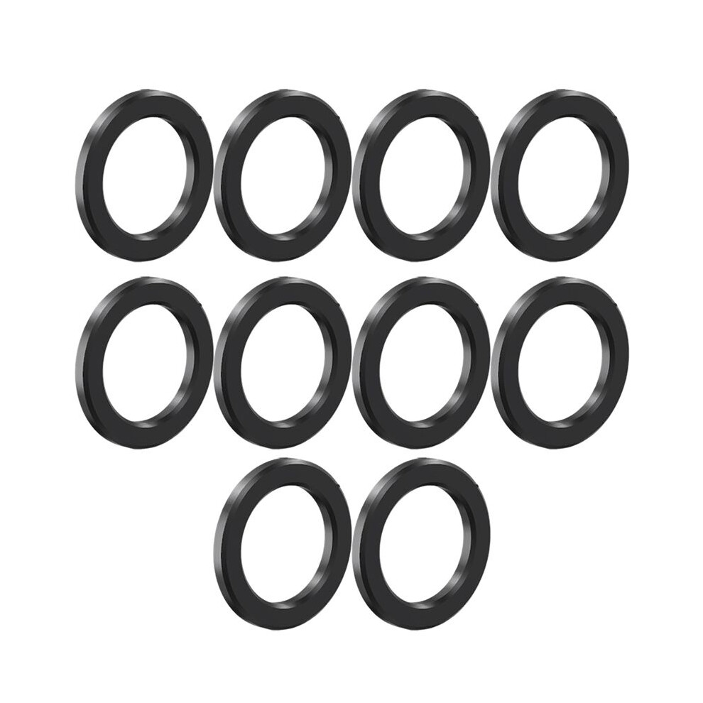 10Pcs M6 Bicycle Titanium Flat Washer Universal Bike Bolts Gasket 6Mm Mountain Road Bike Bolts Spacer Black 6032387071650