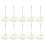 10 Pcs Golden Menu Summons Fork for Invoice, Document & Notes Storage in Metal 1