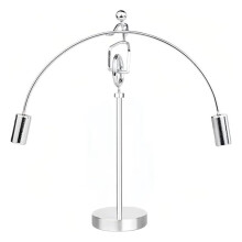 Vissculptuur Metalen Balanssculptuur voor Thuis of Kantoordecoratie Eenwieler Ornament Balans Ornament