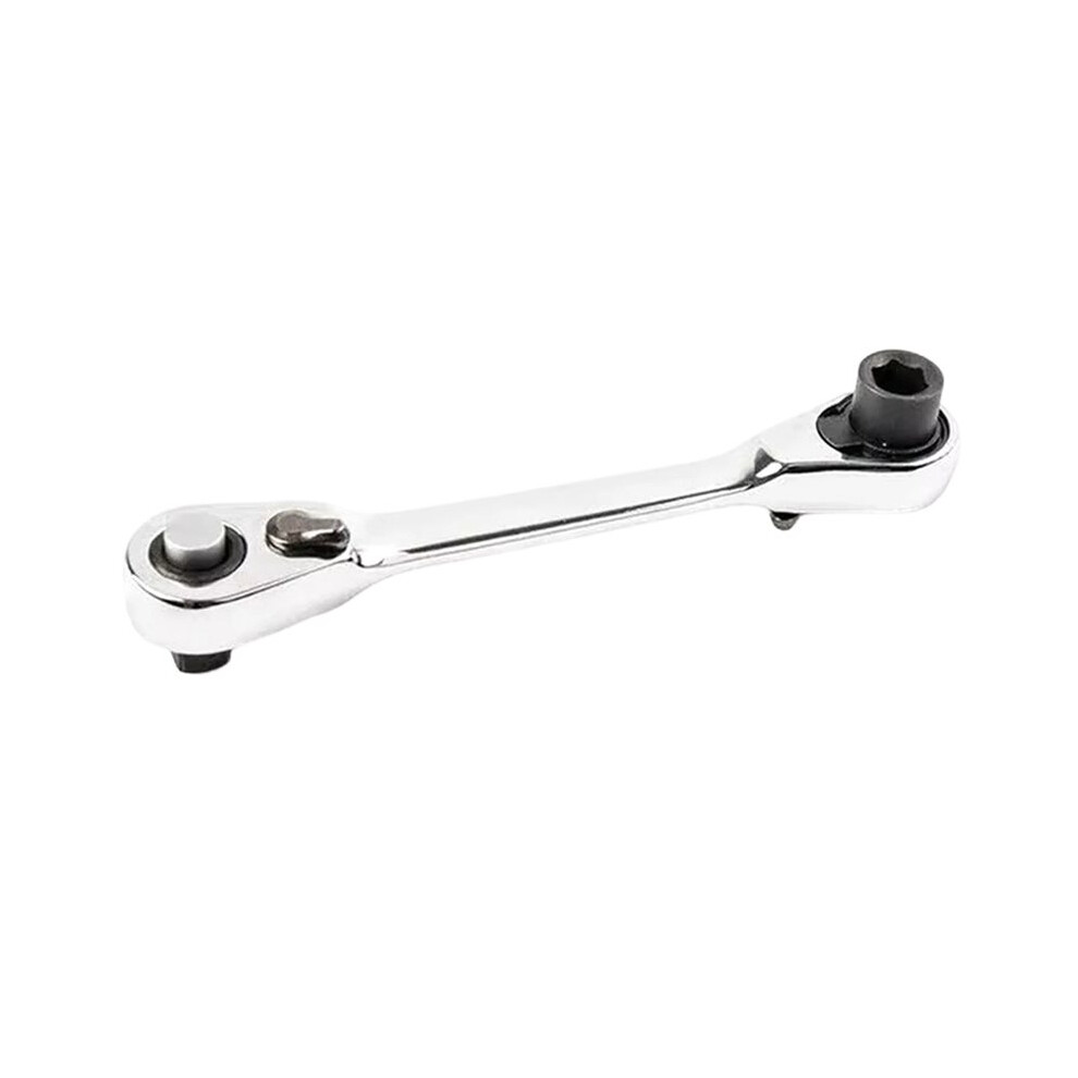Ratchet Wrench Double Ended Quick Socket Ratchet Wrench Screwdriver Hex Torque Wrenches Set 2In1 Spanner 6031396535894