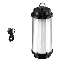 Lampada da Campeggio Ricaricabile Tramite USB Potente Lanterna  LED Luce da Campeggio Forniture da Campeggio All'Aperto A