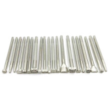 Kit de 20 Tampons pour le Travail Du Cuir : 20 Outils pour la Fabrication de Selles, la Sculpture sur Cuir et les Créations Artisanales en Cuir.